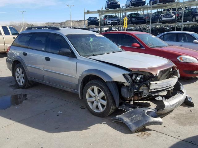 4S4BP61C877330921 - 2007 SUBARU LEGACY OUT SILVER photo 1