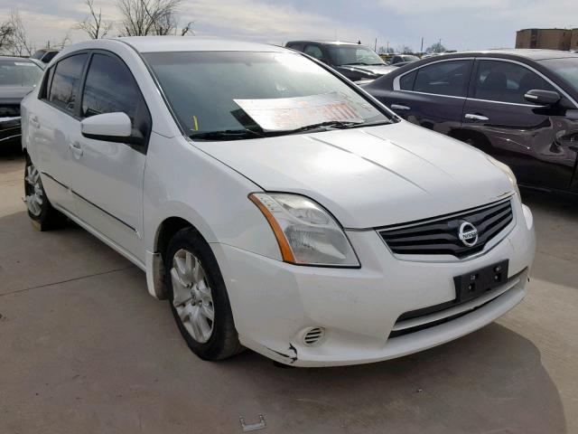 3N1AB6AP7BL727500 - 2011 NISSAN SENTRA 2.0 WHITE photo 1