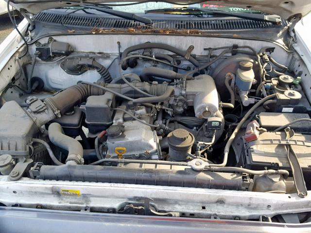 5TENL42N71Z772722 - 2001 TOYOTA TACOMA WHITE photo 7