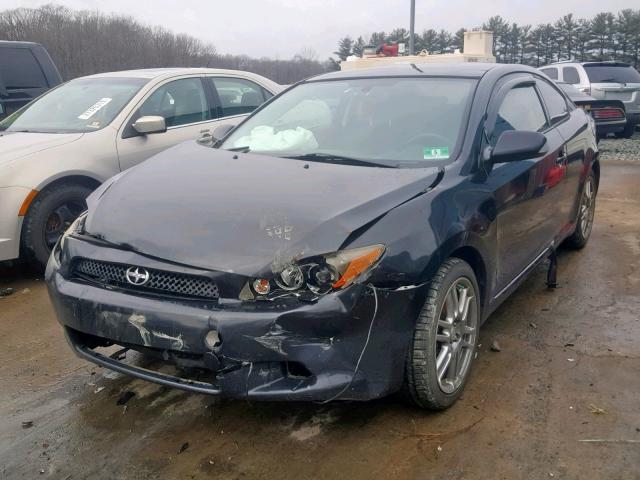 JTKDE167780240096 - 2008 TOYOTA SCION TC შავი ფოტო 2