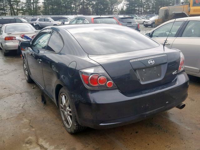 JTKDE167780240096 - 2008 TOYOTA SCION TC შავი ფოტო 3