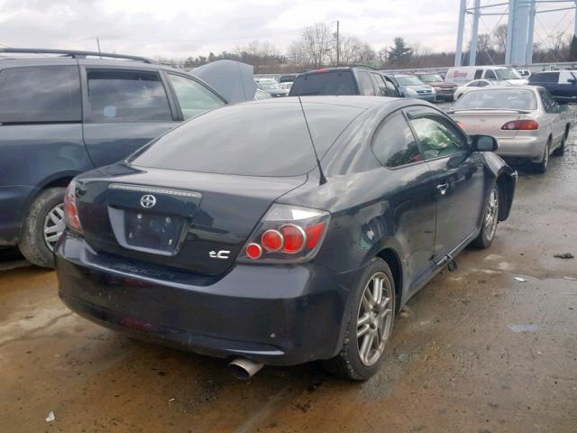 JTKDE167780240096 - 2008 TOYOTA SCION TC შავი ფოტო 4