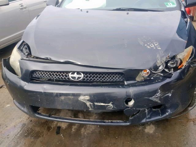 JTKDE167780240096 - 2008 TOYOTA SCION TC შავი ფოტო 9