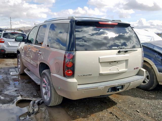 1GKFK63887J289064 - 2007 GMC YUKON DENA GOLD photo 3