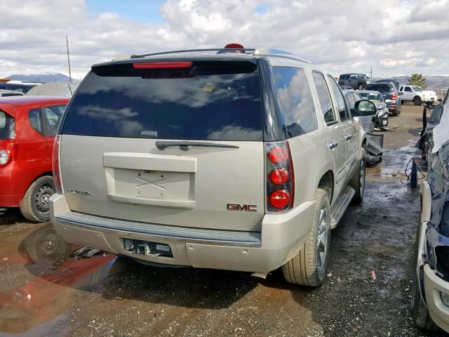 1GKFK63887J289064 - 2007 GMC YUKON DENA GOLD photo 4