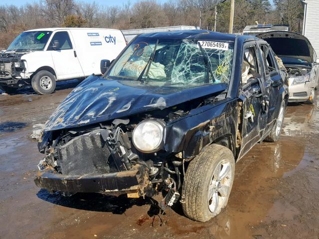 1C4NJRCB6ED613065 - 2014 JEEP PATRIOT LI BLACK photo 2