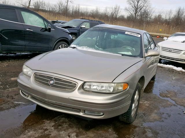 2G4WB52K121267263 - 2002 BUICK REGAL LS TAN photo 2