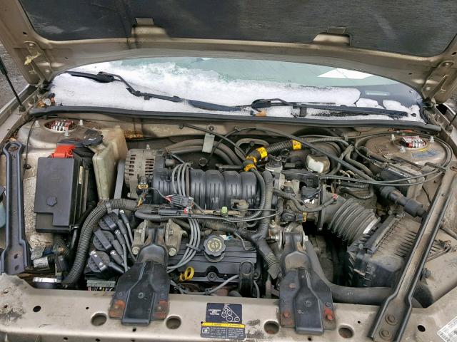 2G4WB52K121267263 - 2002 BUICK REGAL LS TAN photo 7