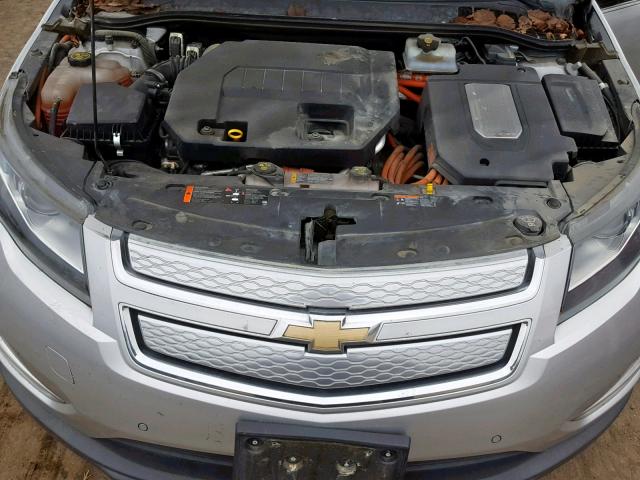 1G1RA6E47CU118233 - 2012 CHEVROLET VOLT SILVER photo 7