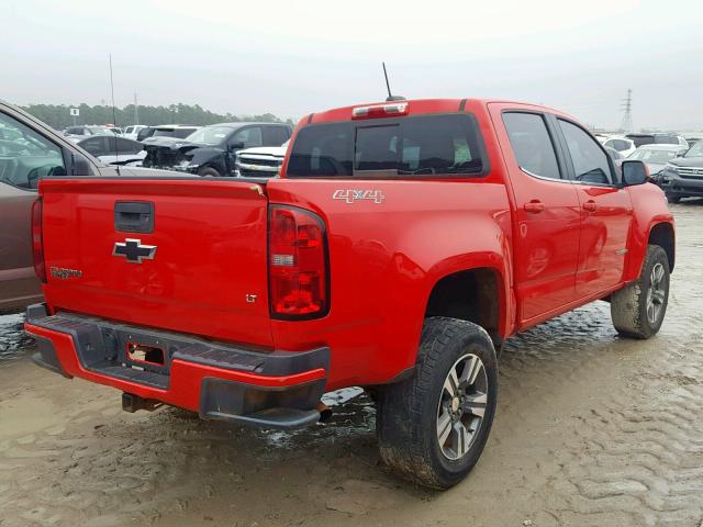 1GCGTCE37G1148709 - 2016 CHEVROLET COLORADO L RED photo 4