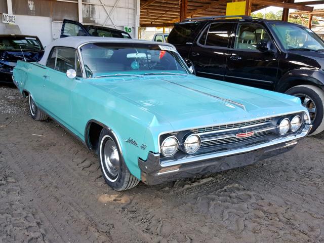 834K039531 - 1964 OLDSMOBILE JETSTAR TEAL photo 1