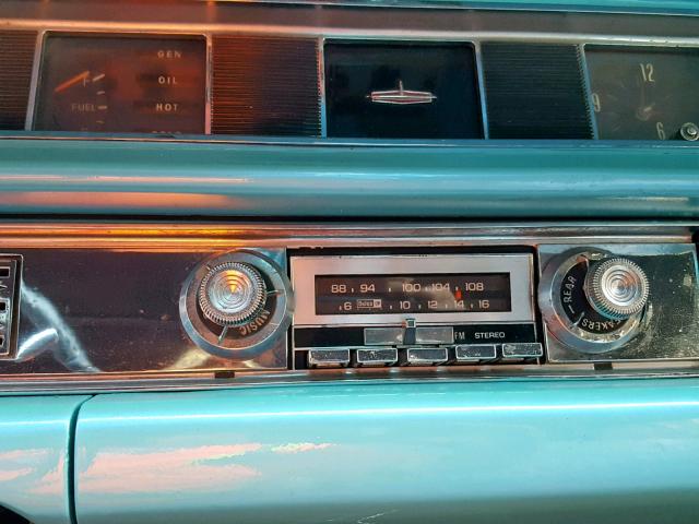 834K039531 - 1964 OLDSMOBILE JETSTAR TEAL photo 9