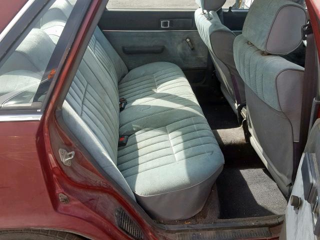 JT2SV12E9G0459717 - 1986 TOYOTA CAMRY DLX ბურგუნდია ფოტო 6