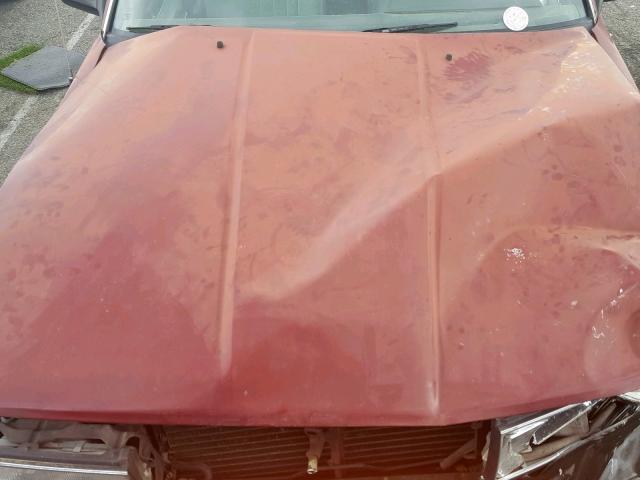 JT2SV12E9G0459717 - 1986 TOYOTA CAMRY DLX ბურგუნდია ფოტო 7