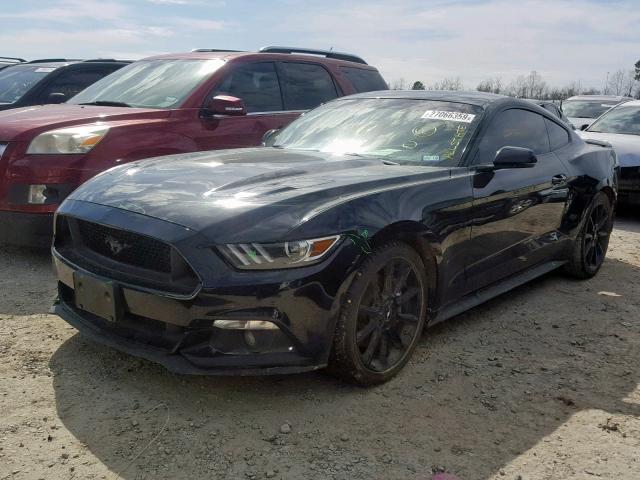 1FA6P8CF7G5206035 - 2016 FORD MUSTANG GT BLACK photo 2