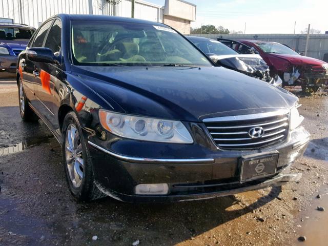 KMHFC46F57A228922 - 2007 HYUNDAI AZERA SE BLACK photo 1