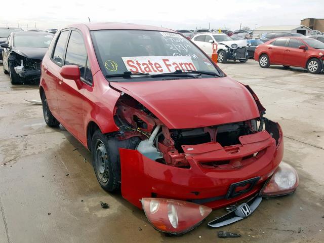 JHMGD38428S061652 - 2008 HONDA FIT RED photo 1