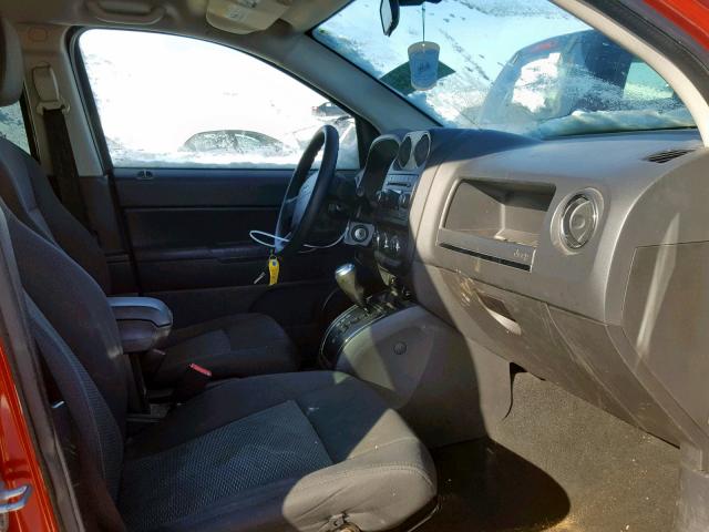 1J4NT4FB3AD578496 - 2010 JEEP COMPASS SP ნარინჯისფერი ფოტო 5