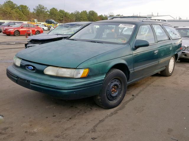 1FALP57U6RA263511 - 1994 FORD TAURUS GL GREEN photo 2