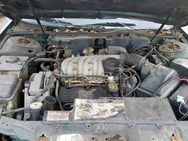 1FALP57U6RA263511 - 1994 FORD TAURUS GL GREEN photo 7