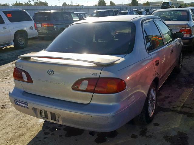 1NXBR12E6XZ139769 - 1999 TOYOTA COROLLA VE SILVER photo 4