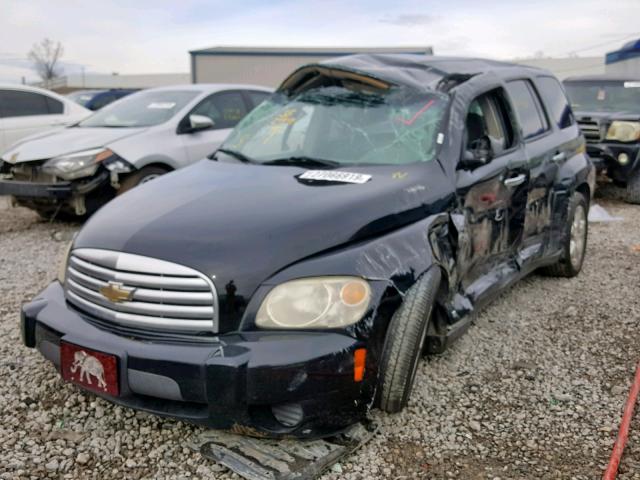 3GNDA13D96S667872 - 2006 CHEVROLET HHR LS Negro foto 2