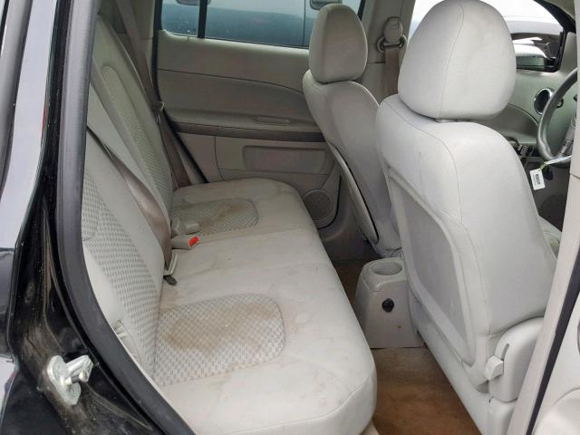 3GNDA13D96S667872 - 2006 CHEVROLET HHR LS Negro foto 6