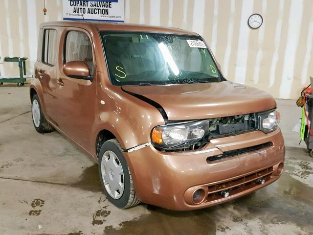 JN8AZ2KR7BT201644 - 2011 NISSAN CUBE BASE BROWN photo 1