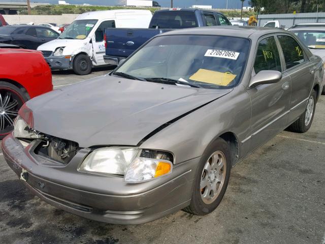 1YVGF22C315231425 - 2001 MAZDA 626 ES TAN photo 2