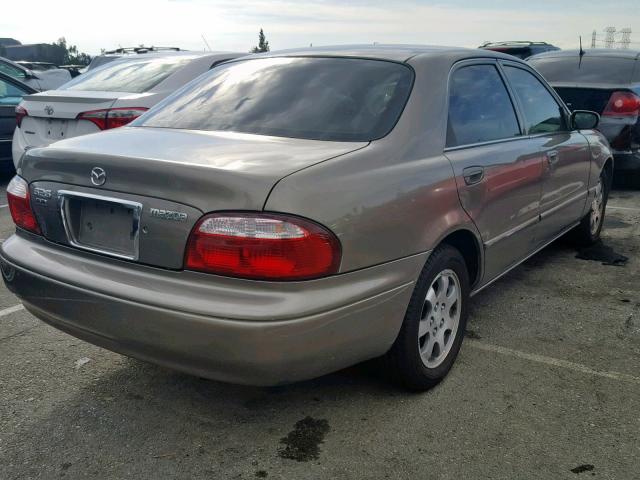 1YVGF22C315231425 - 2001 MAZDA 626 ES TAN photo 4