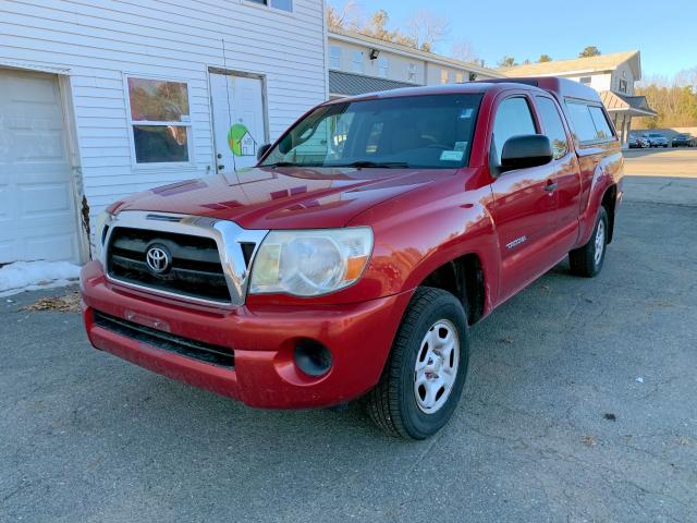 5TETX22N36Z188339 - 2006 TOYOTA TACOMA ACC BURGUNDY photo 2