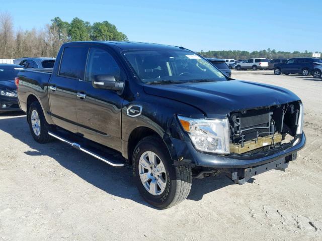 1N6AA1E60HN511921 - 2017 NISSAN TITAN SV BLACK photo 1