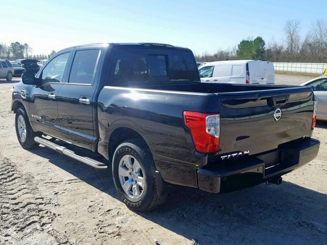 1N6AA1E60HN511921 - 2017 NISSAN TITAN SV BLACK photo 3