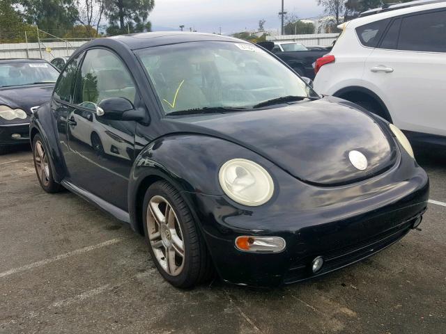 3VWCD31C84M413828 - 2004 VOLKSWAGEN NEW BEETLE შავი ფოტო 1