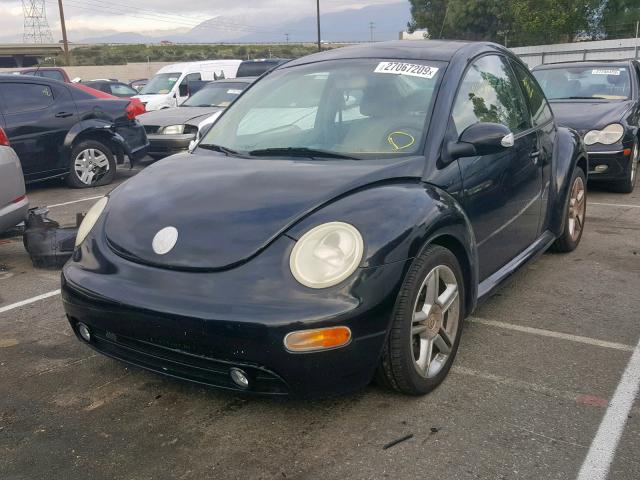 3VWCD31C84M413828 - 2004 VOLKSWAGEN NEW BEETLE შავი ფოტო 2