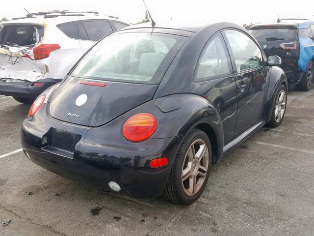 3VWCD31C84M413828 - 2004 VOLKSWAGEN NEW BEETLE შავი ფოტო 4