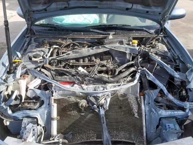 JN1CA31D81T614083 - 2001 NISSAN MAXIMA GXE BLUE photo 7