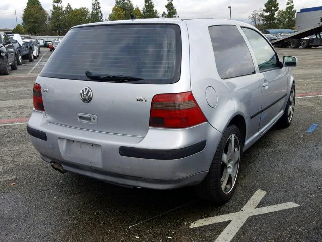 9BWDE61J024065834 - 2002 VOLKSWAGEN GTI BASE SILVER photo 4