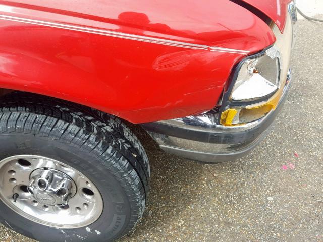 1FTYR10C7WTA63371 - 1998 FORD RANGER RED photo 9