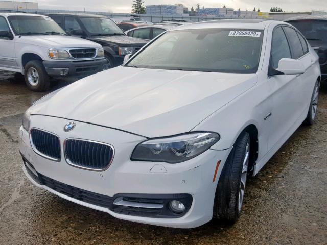 WBA5A5C54FD515153 - 2015 BMW 528 I WHITE photo 2