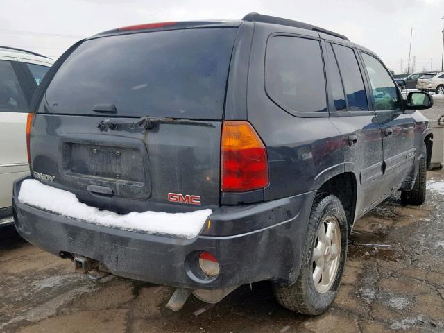 1GKDT13S742204451 - 2004 GMC ENVOY GRAY photo 4