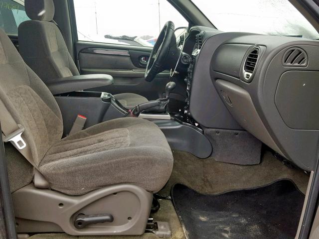 1GKDT13S742204451 - 2004 GMC ENVOY GRAY photo 5