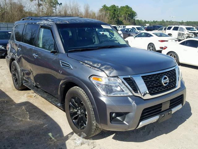 JN8AY2NDXJ9050944 - 2018 NISSAN ARMADA SV GRAY photo 1