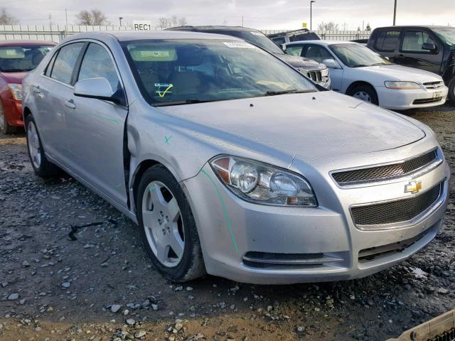1G1ZC5EB4AF178376 - 2010 CHEVROLET MALIBU 1LT SILVER photo 1