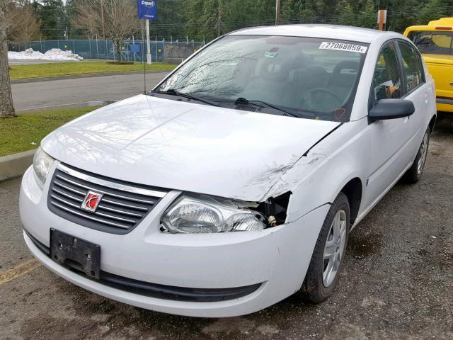 1G8AJ55F66Z178134 - 2006 SATURN ION LEVEL WHITE photo 2