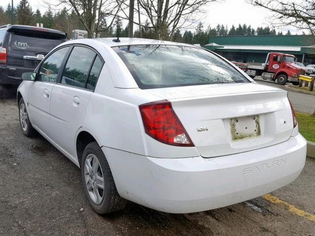 1G8AJ55F66Z178134 - 2006 SATURN ION LEVEL WHITE photo 3