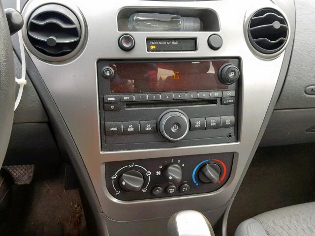 1G8AJ55F66Z178134 - 2006 SATURN ION LEVEL WHITE photo 9