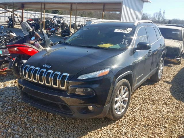 1C4PJLCS2FW596132 - 2015 JEEP CHEROKEE L BLACK photo 2