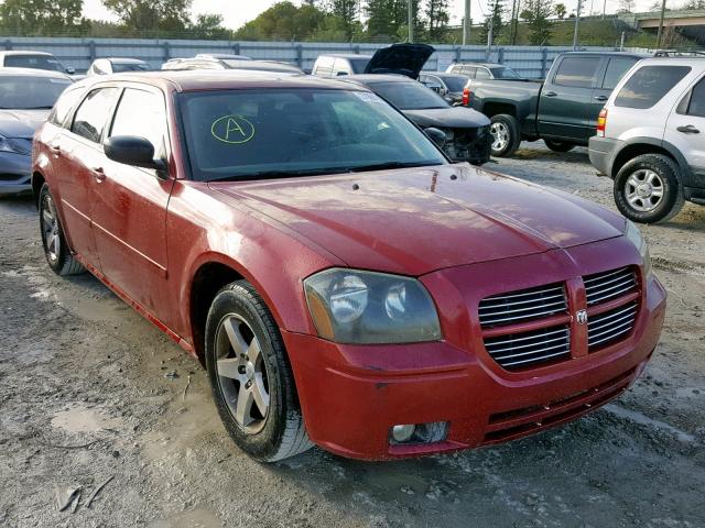 2D4FV48V35H123428 - 2005 DODGE MAGNUM SXT RED photo 1