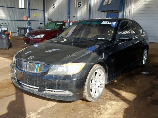 WBAVD53567A007597 - 2007 BMW 335 XI BLACK photo 2